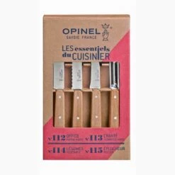 Opinel Natural 4 Essentials Knives Set -KITCHEN KNIVES Shop 001300