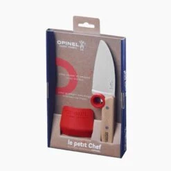 Opinel Le Petit Chef Kitchen Knife & Finger Guard -KITCHEN KNIVES Shop 001744