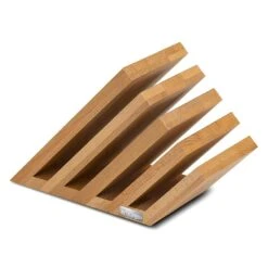 Artelegno Venezia 5-tier Magnetic Beechwood Knife Block -KITCHEN KNIVES Shop 07