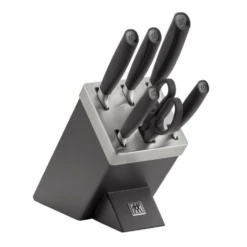 Zwilling All Star Sharp 7 Piece Knife Block - Grey (1022568) -KITCHEN KNIVES Shop 1022568 1 1