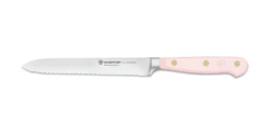 Wusthof Classic Colour Serrated Utility Knife 14cm Pink Himalayan Salt (WT1061708414)