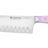 Wusthof Classic Colour Santoku With Hollow Edge Knife 17cm Purple Yam (WT1061731417)