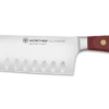 Wusthof Classic Colour Santoku With Hollow Edge Knife 17cm Tasty Sumac (WT1061731717) -KITCHEN KNIVES Shop 1061731717