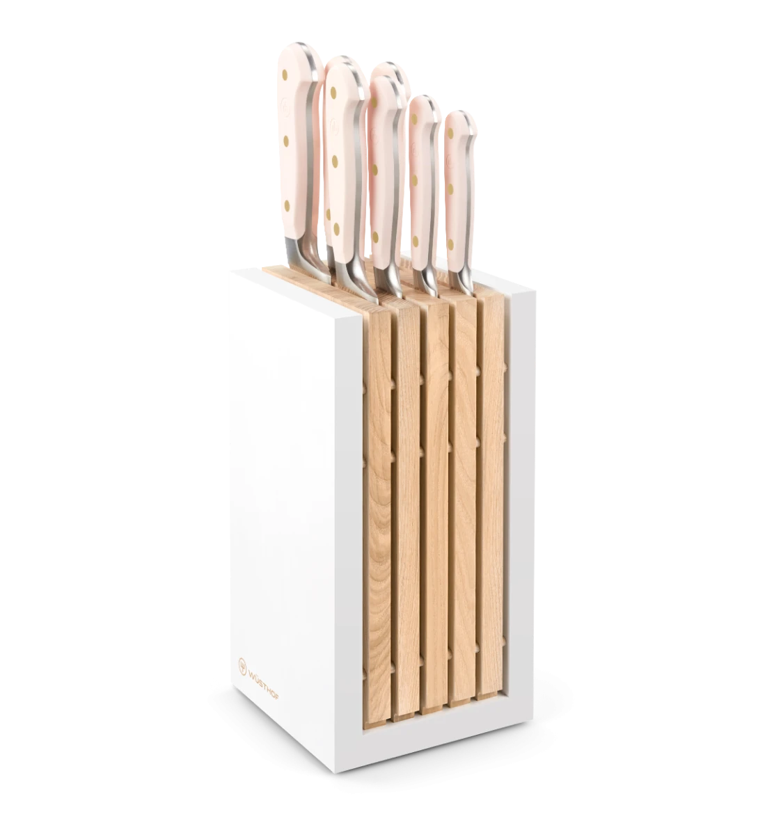 Wusthof Classic Colour 8-piece Designer Knife Block Set Pink Himalayan Salt (WT1091770714) 3 Wusthof Classic Colour 8-piece Designer Knife Block Set Pink Himalayan Salt (WT1091770714)