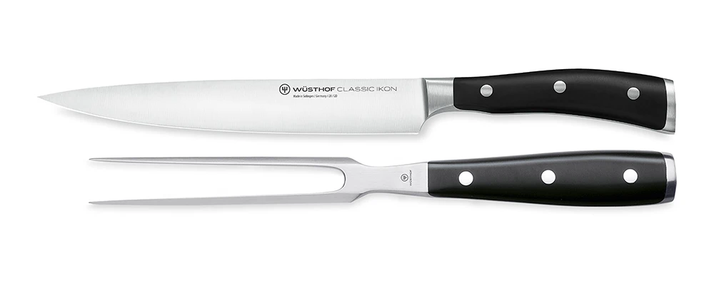 Wusthof Classic Ikon 2pc Carving Set (WT1120360207) 3 Wusthof Classic Ikon 2pc Carving Set (WT1120360207)