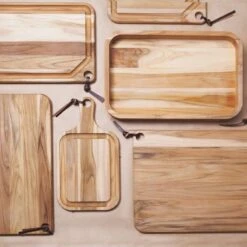 Tramontina Chopping Board Teak With Well 49x28x2.2cm (13214052) -KITCHEN KNIVES Shop 13213052 2 1