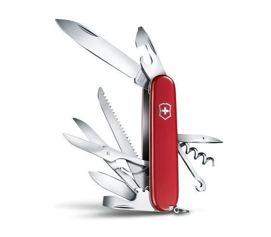 Victorinox Swiss Army Knife Huntsman Red (13713) 4 Victorinox Swiss Army Knife Huntsman Red (13713) - Image 2