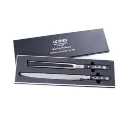 I.O.Shen 230mm Carving Knife And Carving Fork Set -KITCHEN KNIVES Shop 2024 5