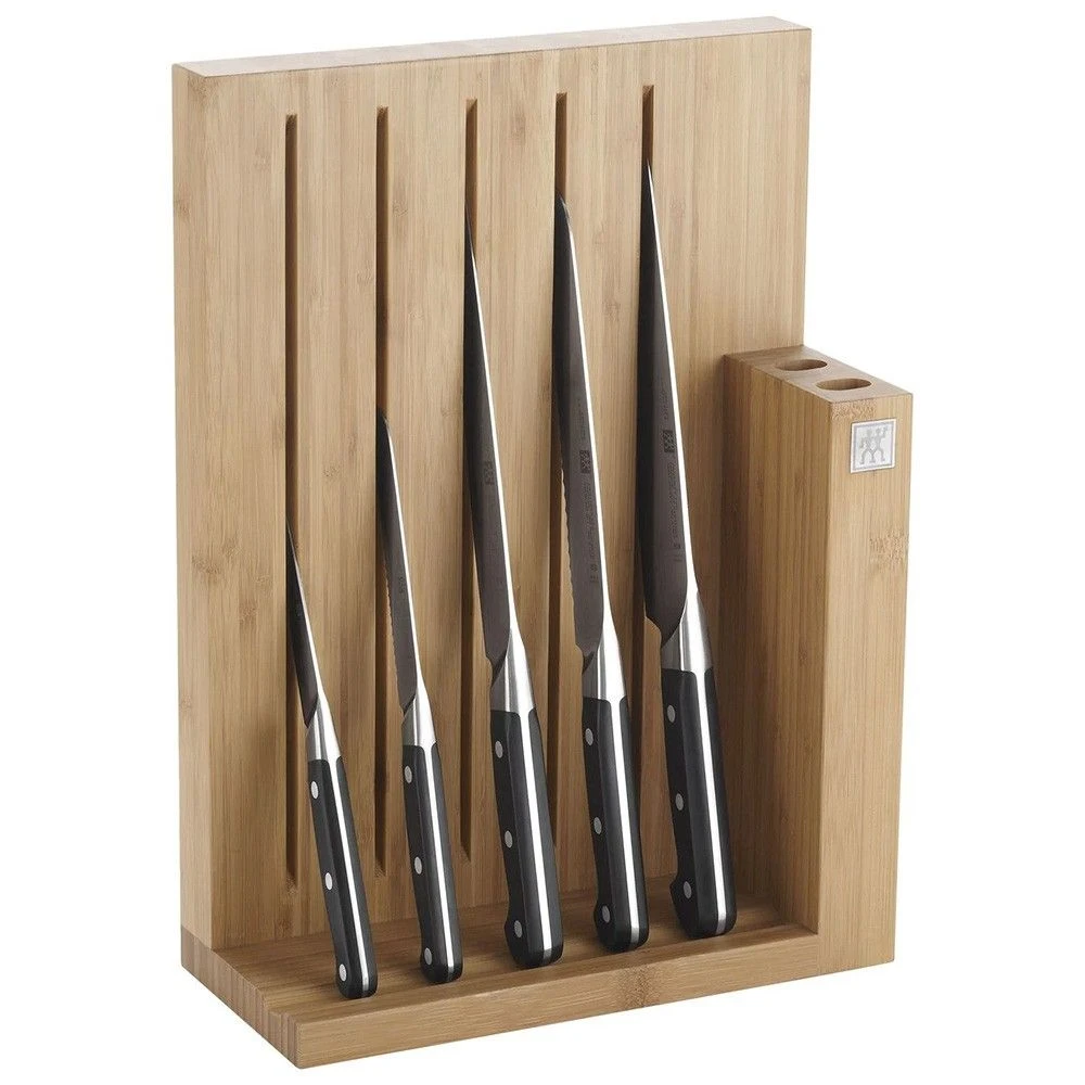 Zwilling Pro 6 Piece Nature Knife Block Set (38438-000-0) 3 Zwilling Pro 6 Piece Nature Knife Block Set (38438-000-0)