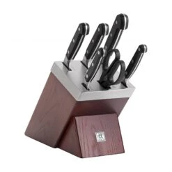 Front Page 34 Zwilling Pro 7 Piece Knife Self Sharpening Knife Block Set (38448-007-0)
