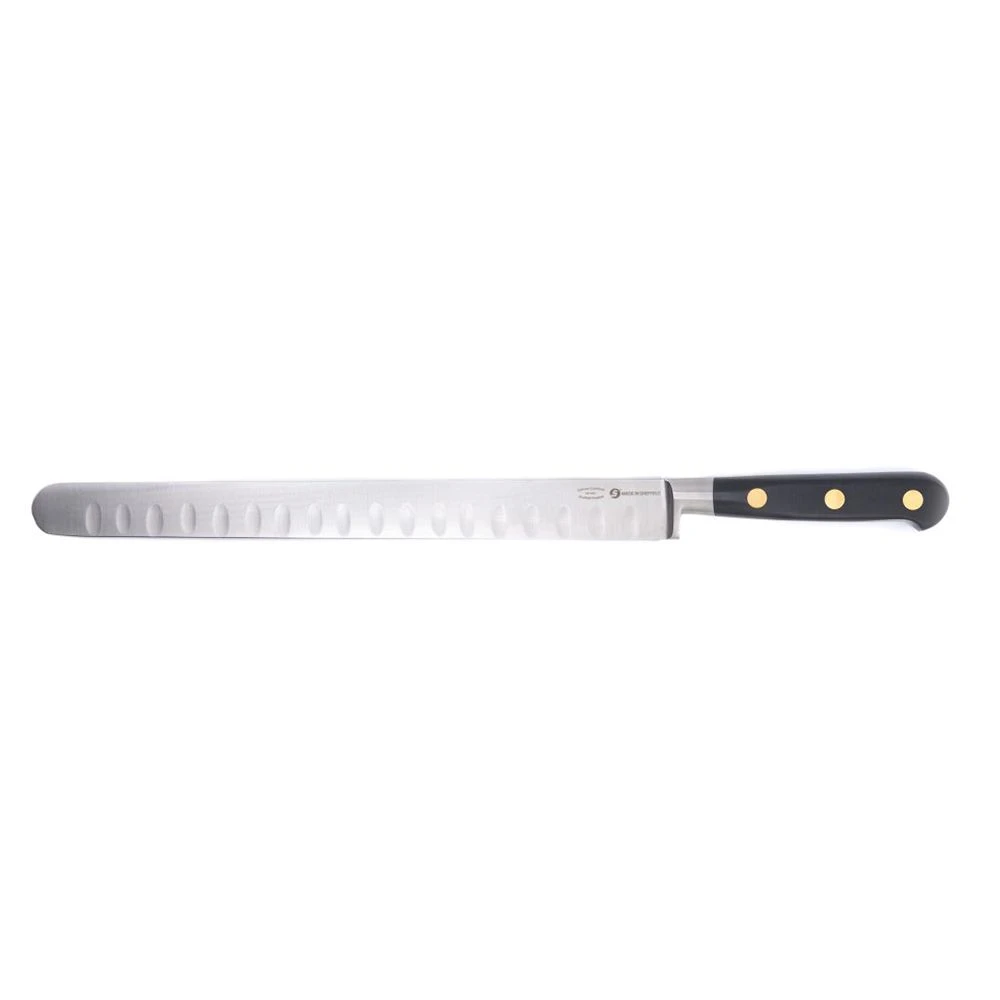 Samuel Staniforth Chefs 30cm Salmon Slicer Granton Edge 3 Samuel Staniforth Chefs 30cm Salmon Slicer Granton Edge