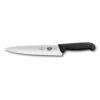 Victorinox Fibrox 22cm Chefs Knife Serrated Edge (5203322) -KITCHEN KNIVES Shop 5203322