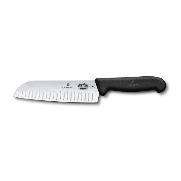 Victorinox Fibrox 17cm Santoku Knife Fluted (5252317) 3 Victorinox Fibrox 17cm Santoku Knife Fluted (5252317)
