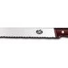 Victorinox Wood 25cm Carving/Slicing Knife With Rounded Tip & Serrated Edge (5423025) -KITCHEN KNIVES Shop 5423025 slicing knife round tip serrated edge 25cm