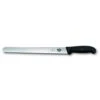 Victorinox Fibrox 30cm Slicing Knife Round Tip Serrated Edge (5423330) -KITCHEN KNIVES Shop 5423330
