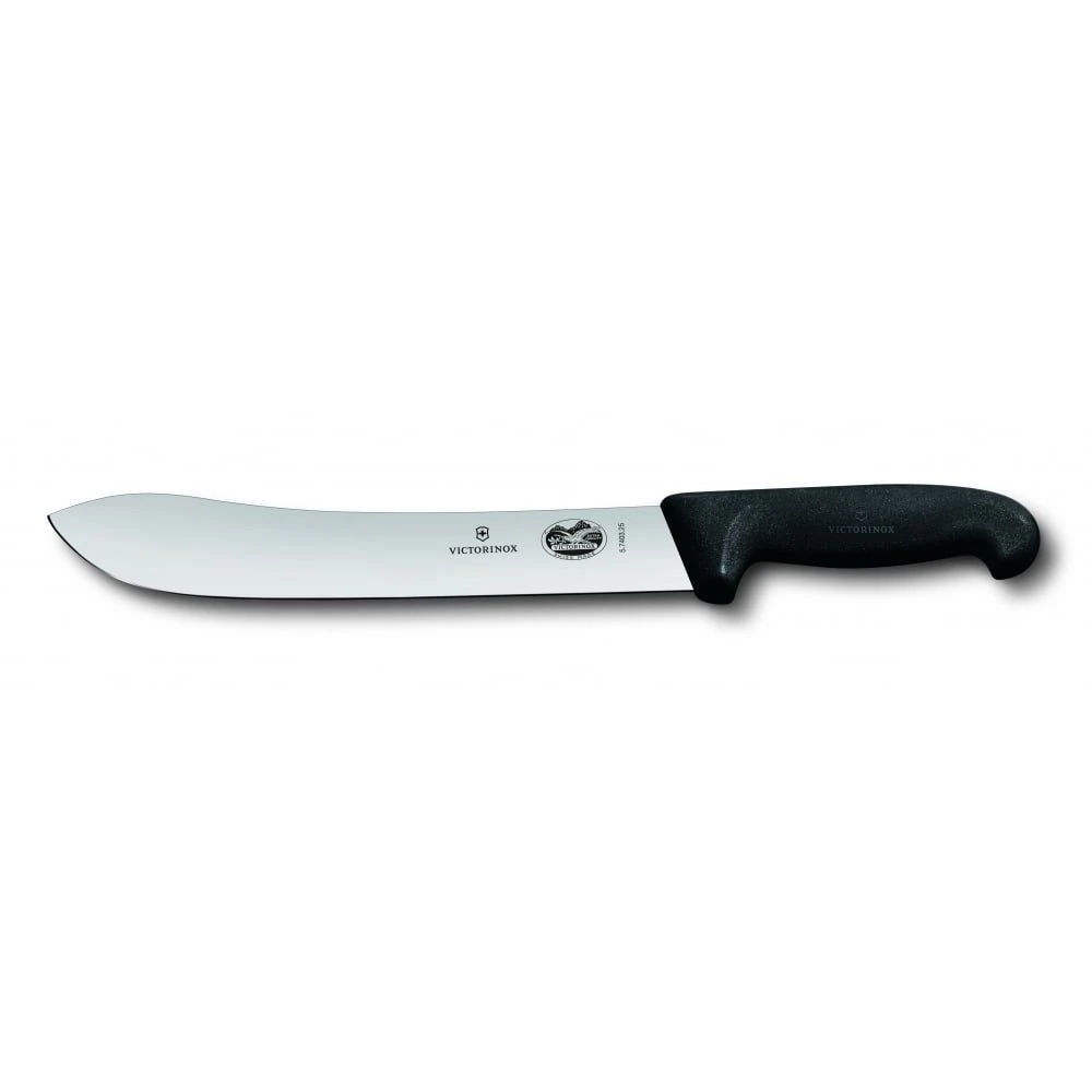 Victorinox Fibrox 20cm Butchers Steak Knife Wide Tip (5740320) 3 Victorinox Fibrox 20cm Butchers Steak Knife Wide Tip (5740320)