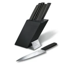 Victorinox Swiss Modern 6 Piece Cutlery Block Black (6718663) -KITCHEN KNIVES Shop 6718663 1
