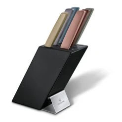 Victorinox Swiss Modern Colour Cutlery Block 6 Piece Set - Multicoloured (6718666)