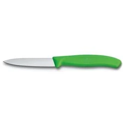 Victorinox Swiss Classic 2 X 8cm Paring Knife With Pointed Tip Green (67606L114B) -KITCHEN KNIVES Shop 67606l114b 1