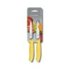 Victorinox Swiss Classic 2 X 10cm Paring Knife Set Yellow (67796L8B) -KITCHEN KNIVES Shop 67796l8b