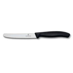 Victorinox Swiss Classic 2 X 11cm Tomato/Utility Knife Set Black (67833B) -KITCHEN KNIVES Shop 67833b 1