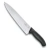 Victorinox Fibrox 25cm Chefs Knife Fluted Edge (6802325G) -KITCHEN KNIVES Shop 6802325g