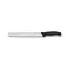 Victorinox Swiss Classic 25cm Slicing Knife Fluted Round Black (6822325B) -KITCHEN KNIVES Shop 6822325b