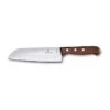 Victorinox Wood 17cm Santoku Knife With Fluted Blade (6852017G) -KITCHEN KNIVES Shop 6852017g santoku knife fluted blade 17cm