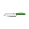 Victorinox Swiss Classic 17cm Santoku Knife Fluted Blade Green (6852617L4B) 1 Victorinox Swiss Classic 17cm Santoku Knife Fluted Blade Green (6852617L4B) -KITCHEN KNIVES Shop 6852617l4b