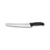Victorinox Swiss Classic 26cm Pastry Knife Serrated Edge Black (6863326B) -KITCHEN KNIVES Shop 6863326b