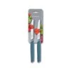 Victorinox Swiss Modern 2 Piece 11cm Tomato & Table Knife Set Cornflower (6900611W2B) -KITCHEN KNIVES Shop 6900611w2b