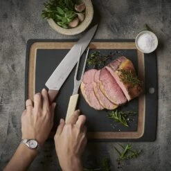 Victorinox Swiss Modern Colour 22cm Carving Knife - Grape Red (69016221B) -KITCHEN KNIVES Shop 69036158b ls 1 1