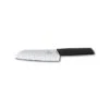Victorinox Swiss Modern 17cm Santoku Knife Fluted Edge Black (6905317KB) -KITCHEN KNIVES Shop 6905317kb