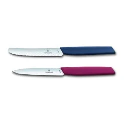 Victorinox Swiss Modern 2 Piece Paring Knife Set - Bold (690962L1) -KITCHEN KNIVES Shop 690962l1 swiss modern paring knife set 2 pieces bold