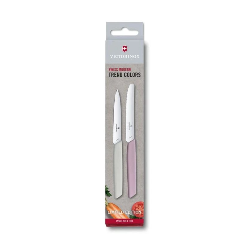 Victorinox Swiss Modern 2 Piece Paring Knife Set - Blush (690962L2)