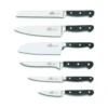 Sabatier® 774886 6 Piece Knife Set (9cm Paring, 13cm Serrated Utility, 15cm Boning, 18cm Santoku, 20cm Chefs & 20cm Bread) 2 Sabatier® 774886 6 Piece Knife Set (9cm Paring, 13cm Serrated Utility, 15cm Boning, 18cm Santoku, 20cm Chefs & 20cm Bread) -KITCHEN KNIVES Shop 774886 1