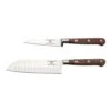 Rockingham Forge Pro Wood Series 2 Piece Set (9cm Paring Knife & 13cm Santoku Knife) -KITCHEN KNIVES Shop 8008pa sk5