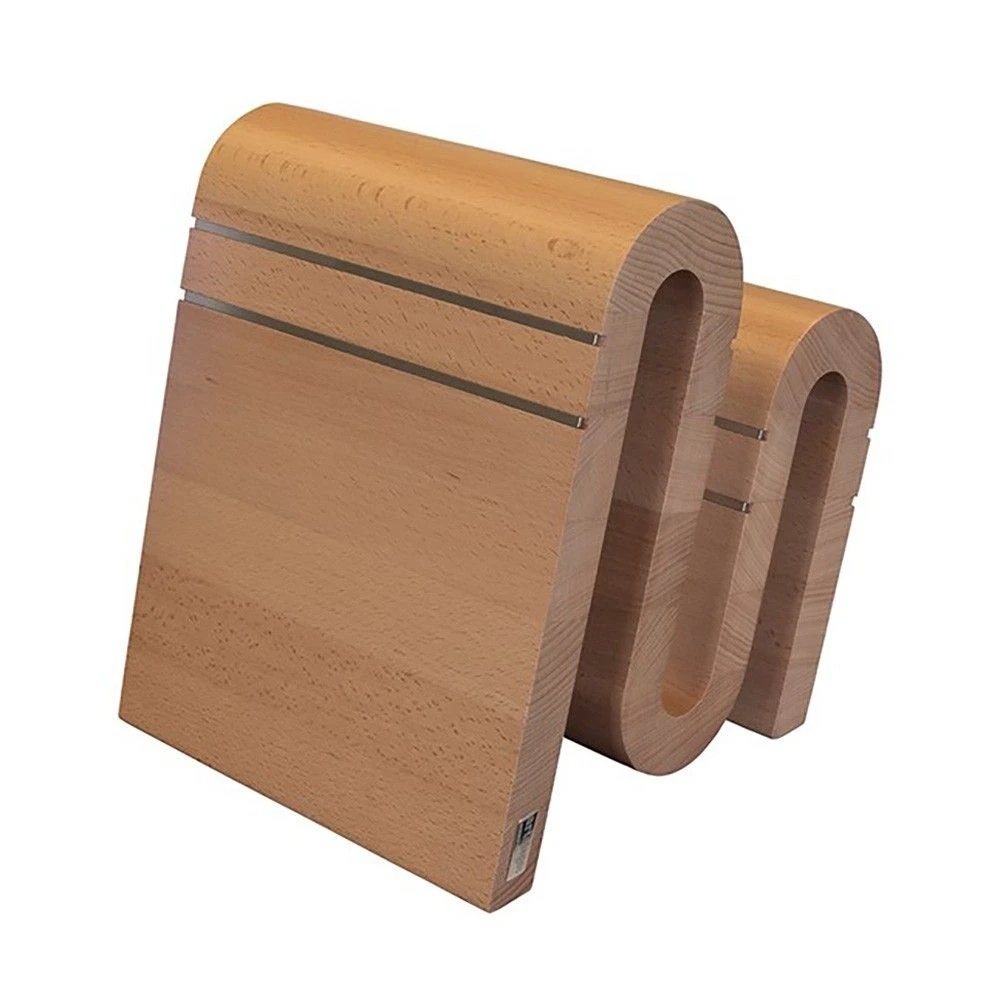 Artelegno Grand Prix Chicane Magnetic Beechwood Knife Block 4 Artelegno Grand Prix Chicane Magnetic Beechwood Knife Block - Image 2