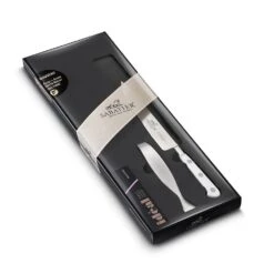 Lion Sabatier® Ideal Toque Blanche 2 Piece Set - Filleting Knife & Tweezers (White Handle With Stainless Steel Rivets) 9 Lion Sabatier® Ideal Toque Blanche 2 Piece Set - Filleting Knife & Tweezers (White Handle With Stainless Steel Rivets) -KITCHEN KNIVES Shop 893583 2