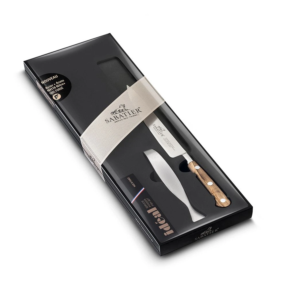 Lion Sabatier® Ideal Provencao 2 Piece Set - Filleting Knife & Tweezers (Olive Handle With Stainless Steel Rivets) 6 Lion Sabatier® Ideal Provencao 2 Piece Set - Filleting Knife & Tweezers (Olive Handle With Stainless Steel Rivets) - Image 4