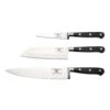 Rockingham Forge Pro Black Series 3 Piece Set (9cm Paring Knife, 13cm Santoku Knife & 20cm Cooks Knife) -KITCHEN KNIVES Shop 9009pa sk5 ch8
