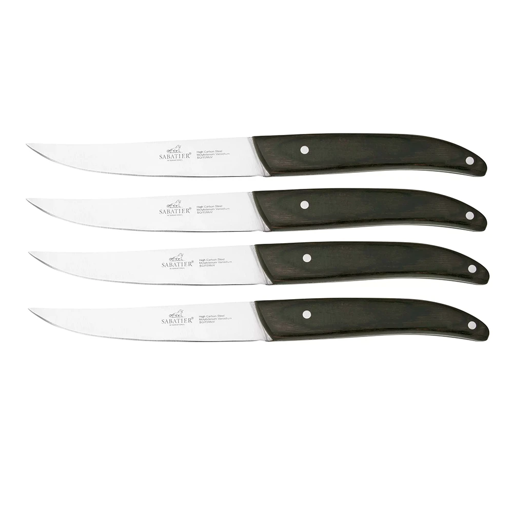 Lion Sabatier Occitan 4 Piece Steak Knife Set 3 Lion Sabatier Occitan 4 Piece Steak Knife Set