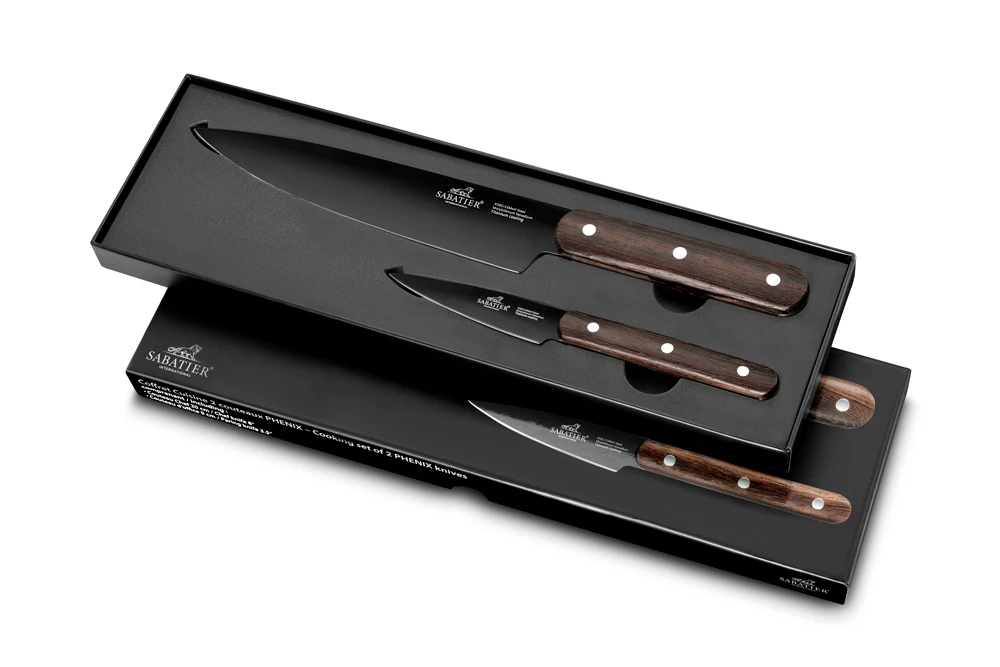 Sabatier® Phenix 2 Piece Set - Paring Knife, 20cm Chef Knife (906180) 3 Sabatier® Phenix 2 Piece Set - Paring Knife, 20cm Chef Knife (906180)