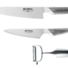 Global G23680 - 3 Piece Knife And Peeler Set - G-2, GS-3, GS-68 (G-23680) -KITCHEN KNIVES Shop G 23680