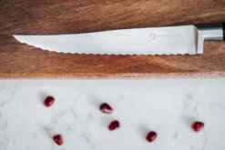 Samuel Staniforth Chefs 13cm Serrated Utility Knife -KITCHEN KNIVES Shop aposl sheffiled kk 32 1694644389 76