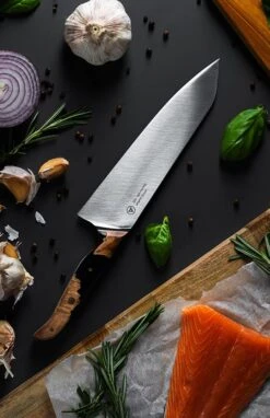 APOSL Chef Knife 20cm With A Hybrid Handle -KITCHEN KNIVES Shop aposl product images 1 aposl chef 8