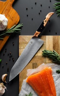 APOSL Chef Knife 20cm With A Hybrid Handle -KITCHEN KNIVES Shop aposl product images 7 aposl chef 8