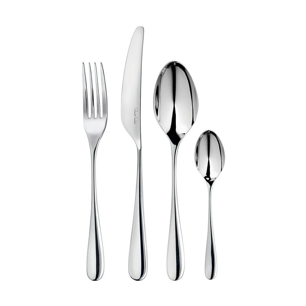 Robert Welch Arden Bright V Cutlery Set 24 Piece With Free Small Cutlery Tray 4 Robert Welch Arden Bright V Cutlery Set 24 Piece With Free Small Cutlery Tray - Image 2