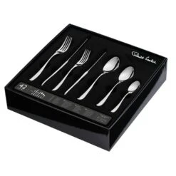Robert Welch Arden Bright V Cutlery Set 42 Piece With Free Large Cutlery Tray -KITCHEN KNIVES Shop ardbr1099v42