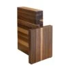 Artelegno Magnetic Walnut Knife Block -KITCHEN KNIVES Shop art 89wl
